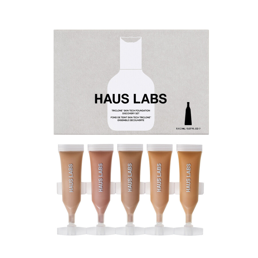 set de descubrimiento de base de maquillaje triclone skin tech