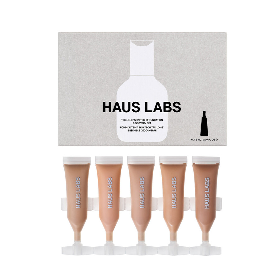 set de descubrimiento de base de maquillaje triclone skin tech