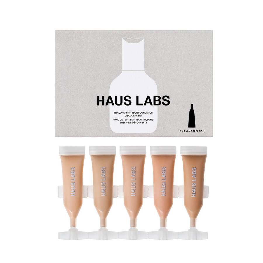 set de descubrimiento de base de maquillaje triclone skin tech