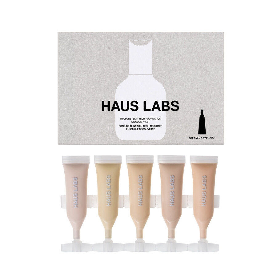set de descubrimiento de base de maquillaje triclone skin tech